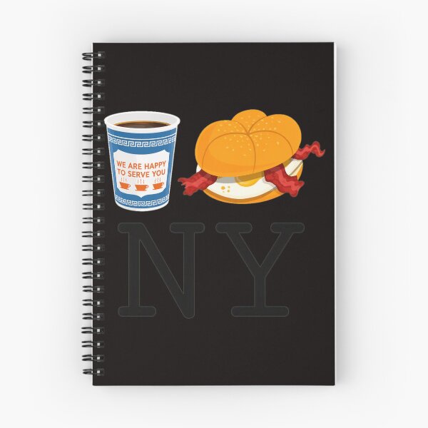 Item preview, NYC Breakfast Sandwich & Coffee NY designed and sold by drawfreak.