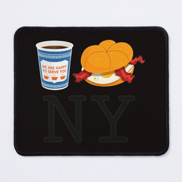 Item preview, NYC Breakfast Sandwich & Coffee NY designed and sold by drawfreak.