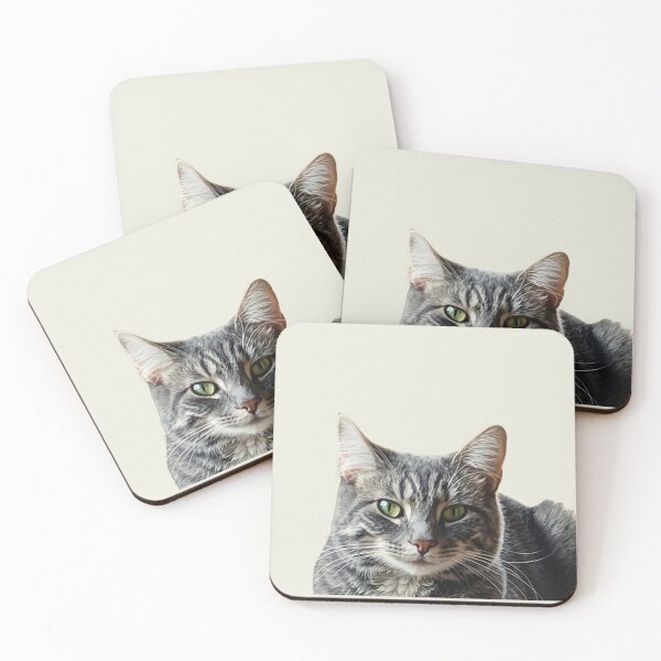 Item preview, Grey Tabby Cat Kona designed and sold by pulse_retail.