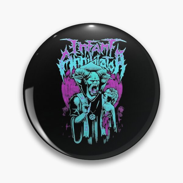 Item preview, Horned Demon Priest Blue Purple designed and sold by AlexanBarrett.