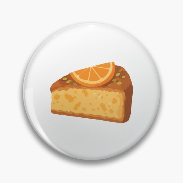 Item preview, Orange Pistachio Loaf Cake Slice designed and sold by zan-mf.