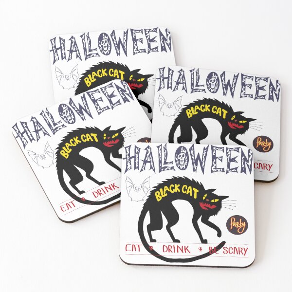 Item preview, Black Cat Halloween designed and sold by braylin-attic.