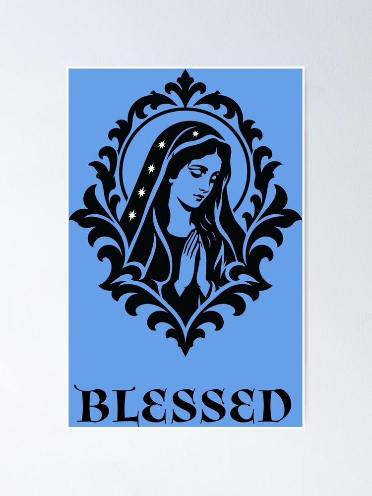 Thumbnail 1 of 3, Poster, Blessed designed and sold by abbazabba.