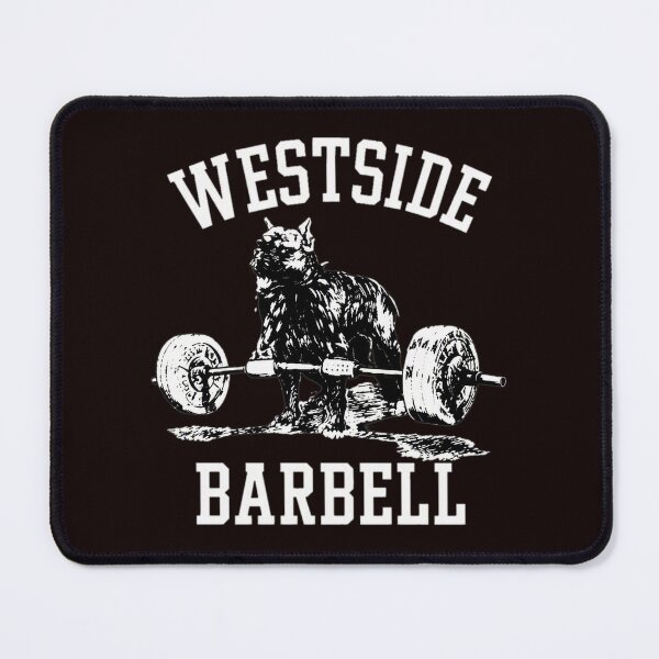 Item preview, Westside Barbell Dog Weightlifting Strongman Art designed and sold by MouDesignArt.