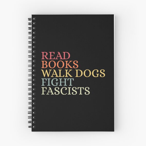 Item preview, Read books walk dogs fight fascists designed and sold by Dondonmart.