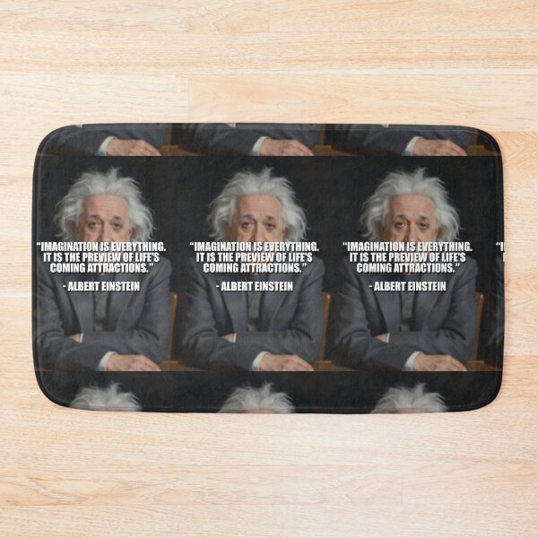 Item preview, Albert Einstein, Imagination is everything, it is the preview of life's coming attractions designed and sold by 4gottenlore.