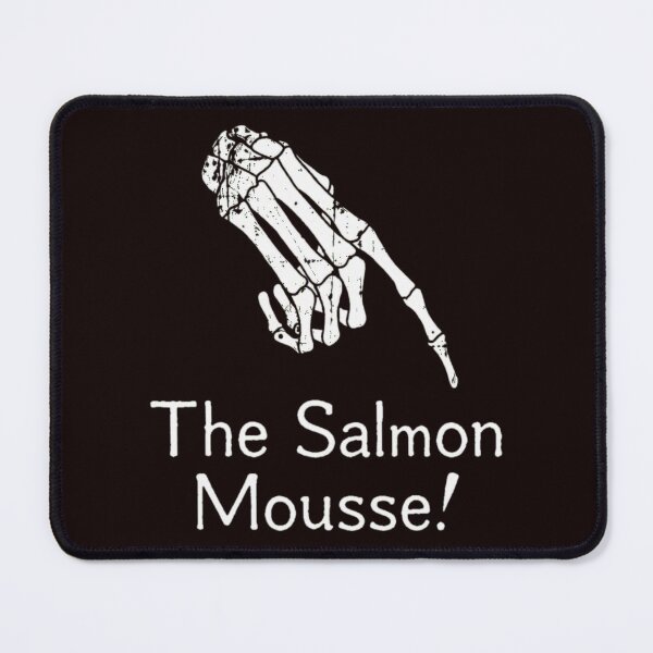 Item preview, Skeleton Hand Pointing The Salmon Mousse designed and sold by MouDesignArt.
