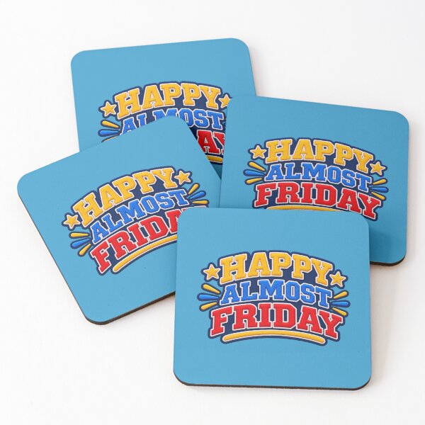 Item preview, Happy Almost Friday (Varsity Patch) aka Thursday designed and sold by TheFatherOfArt.