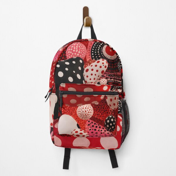 Item preview, Red Black and White Polka Dot Surreal Abstract Tunnel designed and sold by GutyzDesignsES.