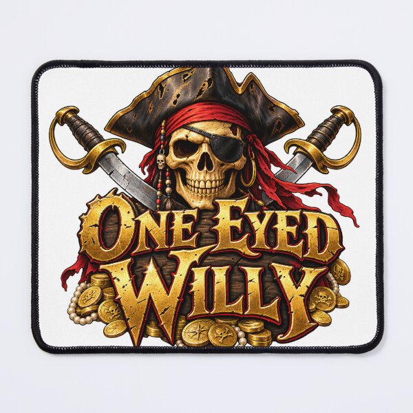 Item preview, One Eyed Willy Logo designed and sold by Moviebuff91.