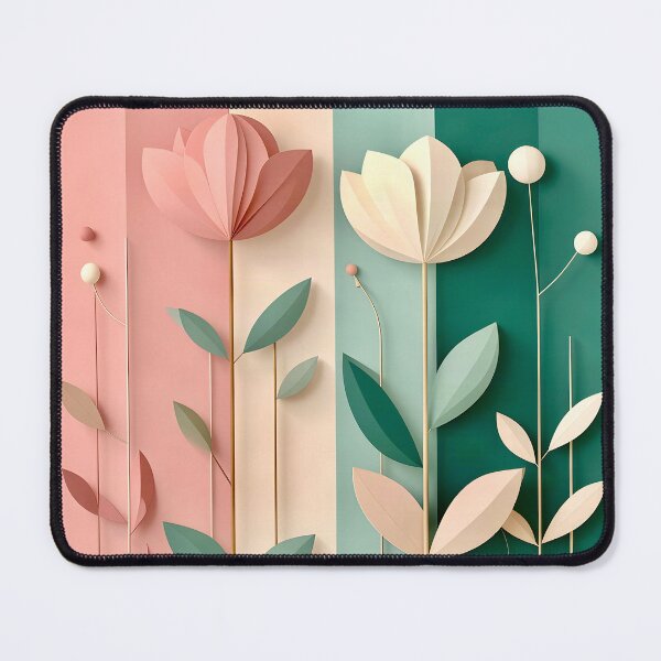 Item preview, Geometric Floral Display designed and sold by Vicky Brago-Mitchell®.