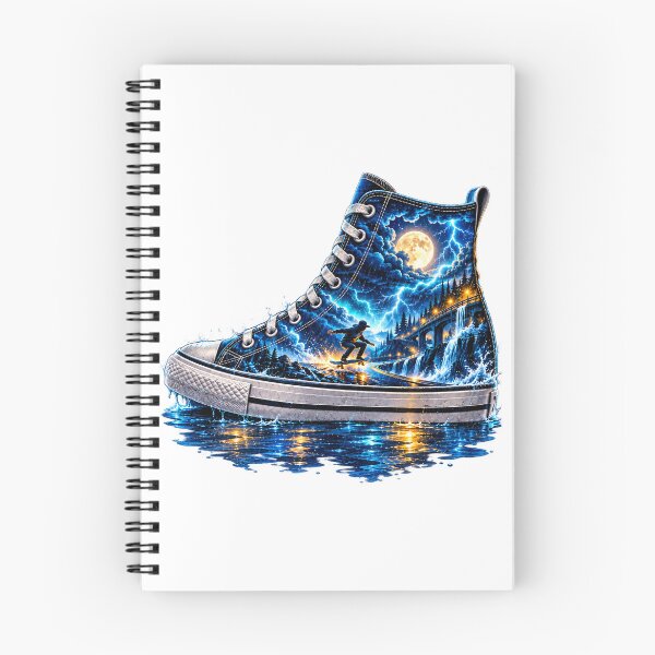 Item preview, Skate the Storm – Skateboarder in a Sneaker World designed and sold by FunscapeHQ.