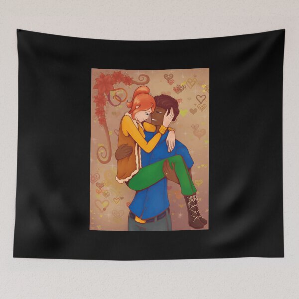 Item preview, Romantic Embrace with Hearts and Flowers designed and sold by Baby-Care.
