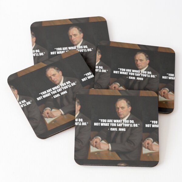 Item preview, Carl Jung, you are what you do, not what you say you'll do designed and sold by 4gottenlore.