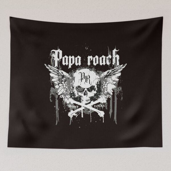 Item preview, Gothic Skull Wings Rock Band  designed and sold by MouDesignArt.