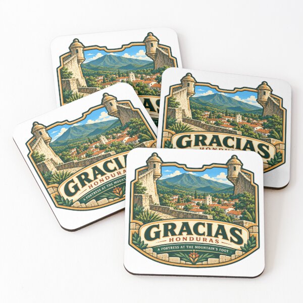 Item preview, Gracias Honduras A Fortress At The Mountain's Foot Honduran Country Traveler designed and sold by Simsimah26Parks.