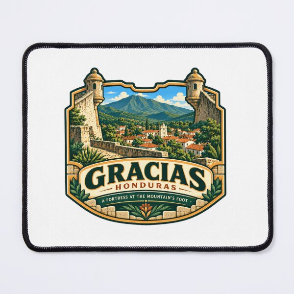 Item preview, Gracias Honduras A Fortress At The Mountain's Foot Honduran Country Traveler designed and sold by Simsimah26Parks.