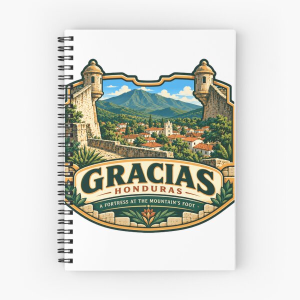 Item preview, Gracias Honduras A Fortress At The Mountain's Foot Honduran Country Traveler designed and sold by Simsimah26Parks.