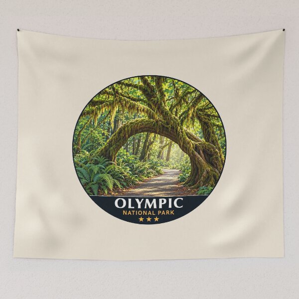 Item preview, Olympic National Park Sticker, Washington designed and sold by Gideon Emmerich.