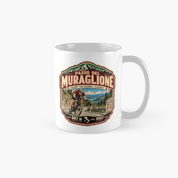 Item preview, Passo Del Muraglione Tuscany Cycling Italian Road Bike Cyclist designed and sold by Star3NowForMe.