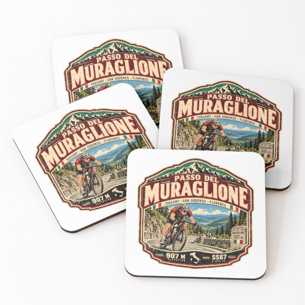 Item preview, Passo Del Muraglione Tuscany Cycling Italian Road Bike Cyclist designed and sold by Star3NowForMe.