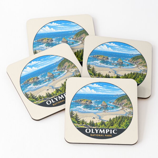 Item preview, Olympic National Park Sticker, Washington designed and sold by Gideon Emmerich.