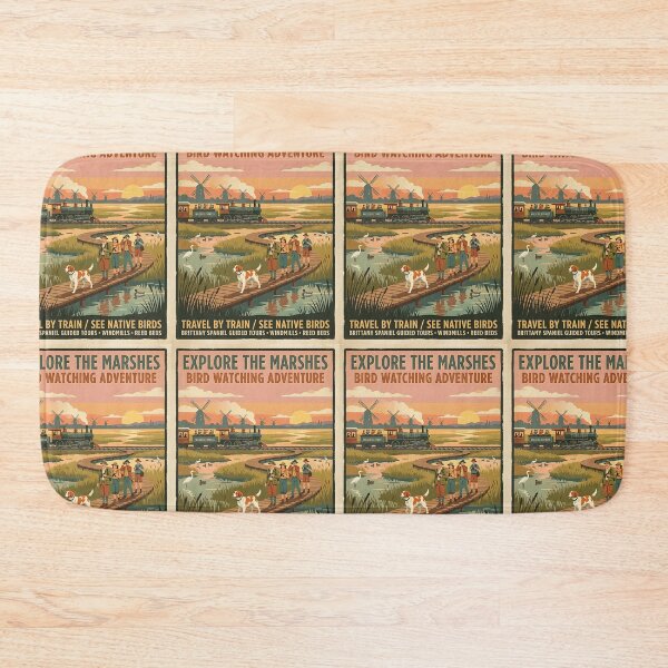 Item preview, Brittany Marsh Birdwatcher designed and sold by PictoVibe.