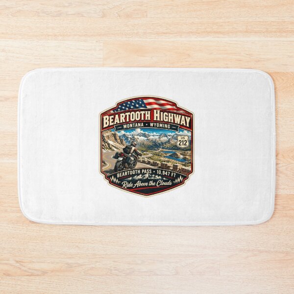 Item preview, Beartooth Highway Ride Above The Clouds Montana Wyoming Motorcycle Road Trip designed and sold by Star3NowForMe.