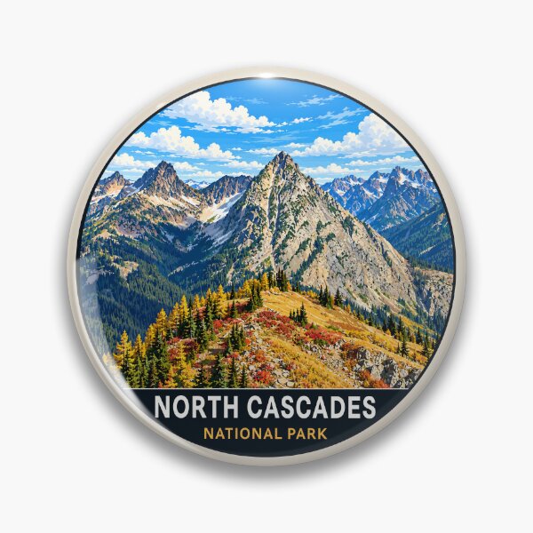 Item preview, North Cascades National Park designed and sold by Gideon Emmerich.