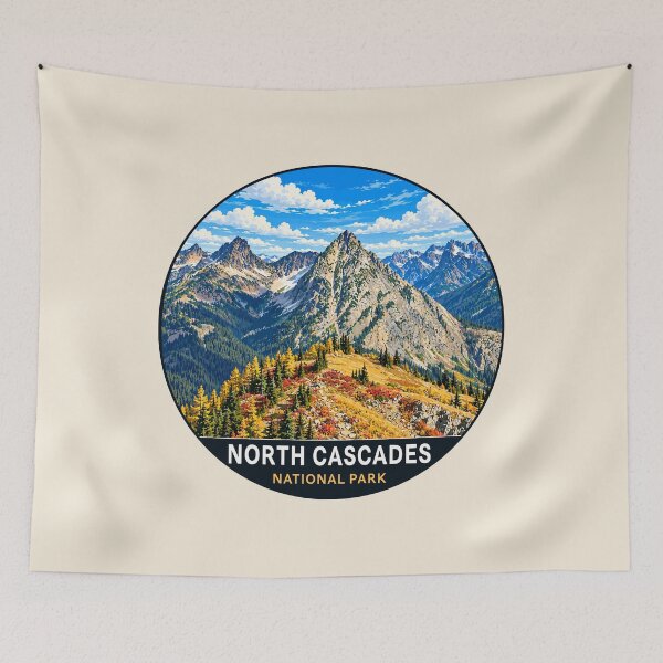 Item preview, North Cascades National Park designed and sold by Gideon Emmerich.