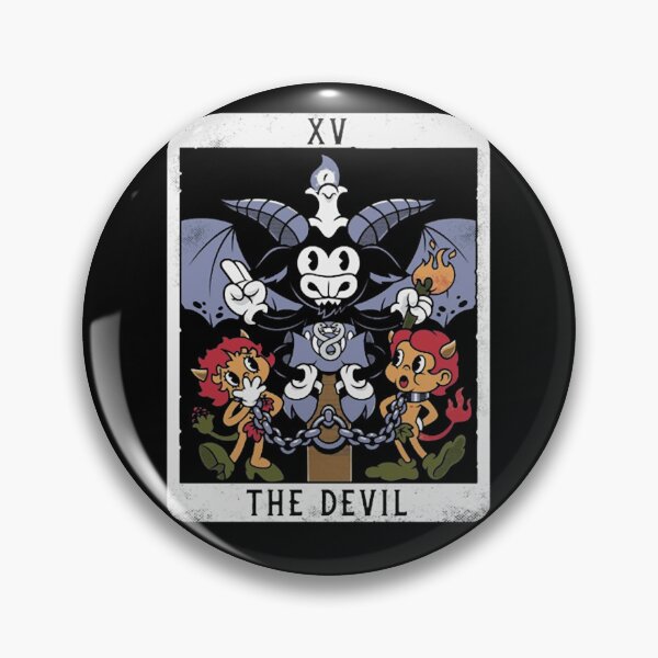 Item preview, Traditional Tarot Card The Devil Cartoon Monsters Art designed and sold by BorisBruns.