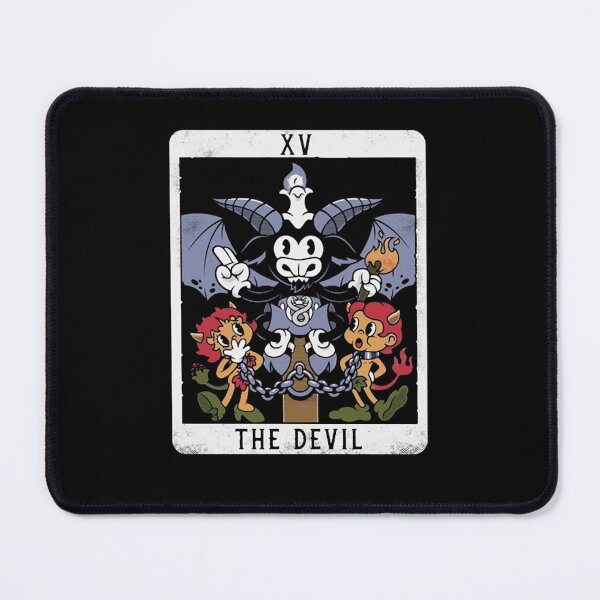Item preview, Traditional Tarot Card The Devil Cartoon Monsters Art designed and sold by BorisBruns.