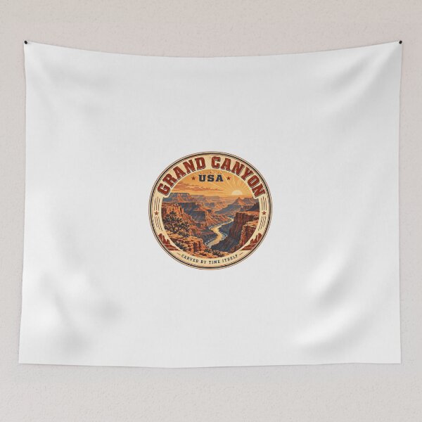 Item preview, Grand Canyon USA Carved By Time Itself National Park Travel Landmark designed and sold by Simsimah26Parks.