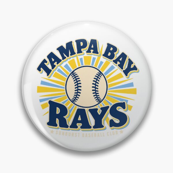 Item preview, Tampa Bay Rays Retro Sunburst Baseball Club designed and sold by Dresut.