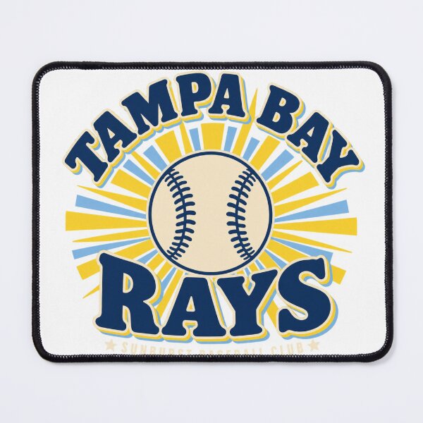 Item preview, Tampa Bay Rays Retro Sunburst Baseball Club designed and sold by Dresut.