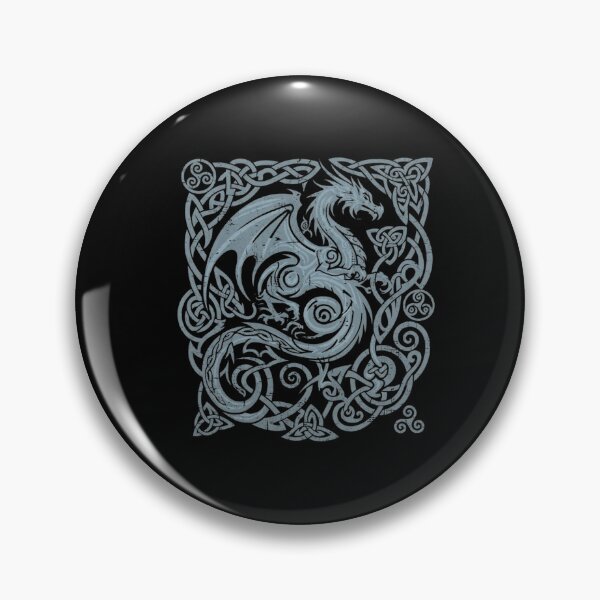 Item preview, Celtic Dragon Knotwork Norse Mythical Beast Tribal Fantasy Design designed and sold by Ostericaimusa.