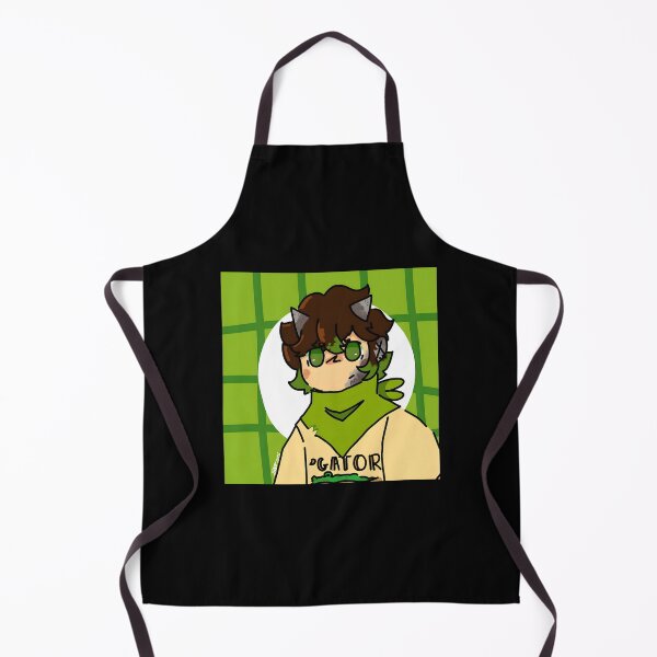 Item preview, Cartoon Character with Green Accents and Gator Theme designed and sold by J-Mindful.