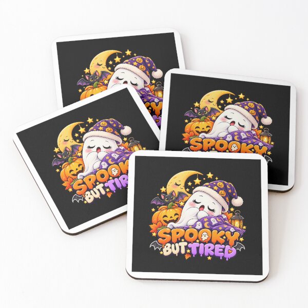 Item preview, Hello Spooky Season Halloween T-Shirt – Cute Ghost, Black Cat & Pumpkin designed and sold by dressyside.