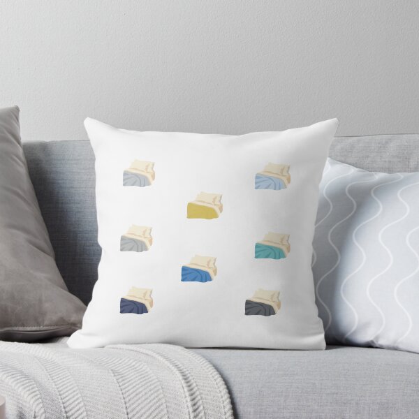 Item preview, Cozy Bed Collection in Cool Calm Colors designed and sold by zan-mf.