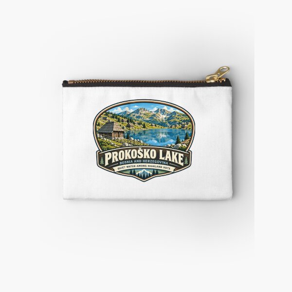 Item preview, Prokoško Lake Bosnia And Herzegovina Quiet Water Among Highland Huts Travel Souvenir Hiking Nature Lover designed and sold by Simsimah26Parks.