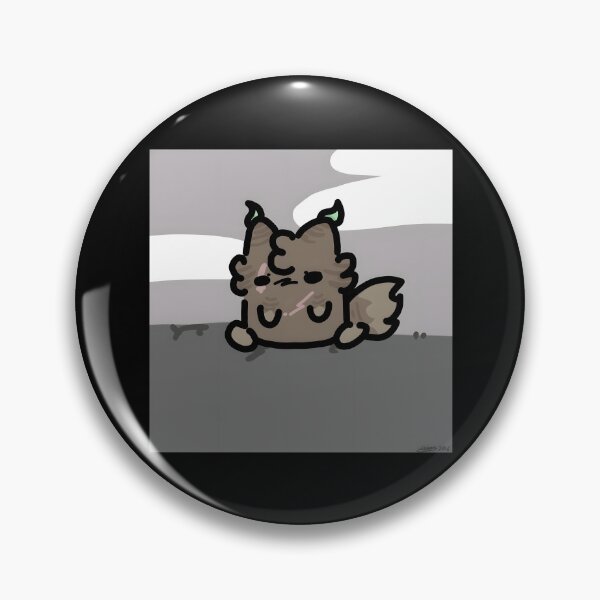 Item preview, cute fluffy creature illustration designed and sold by J-Mindful.
