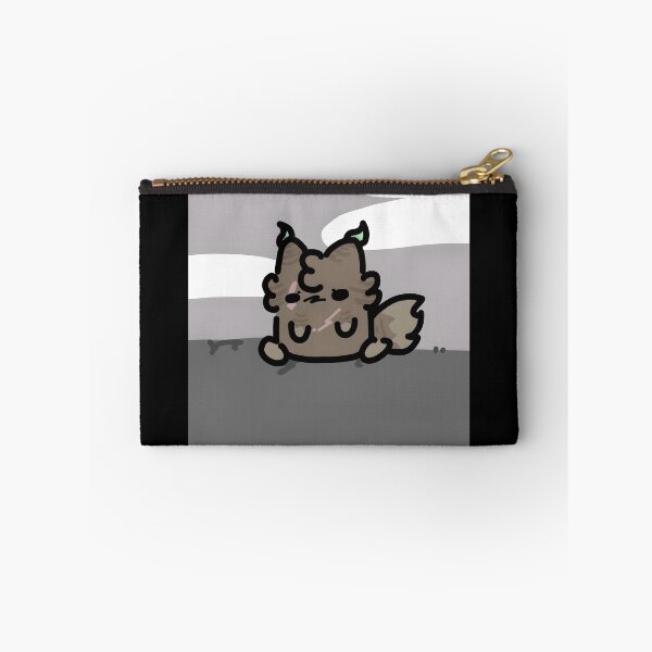 Item preview, cute fluffy creature illustration designed and sold by J-Mindful.
