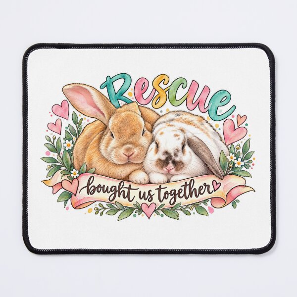 Item preview, Rescue bought us together designed and sold by RabbitRescue.