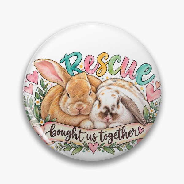 Item preview, Rescue bought us together designed and sold by RabbitRescue.