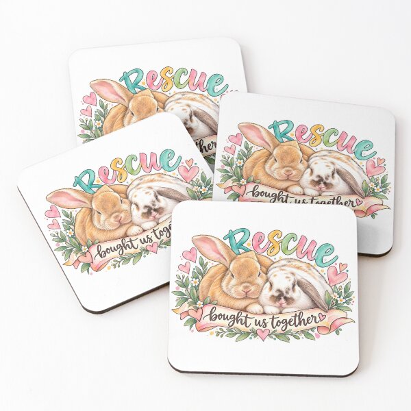 Item preview, Rescue bought us together designed and sold by RabbitRescue.