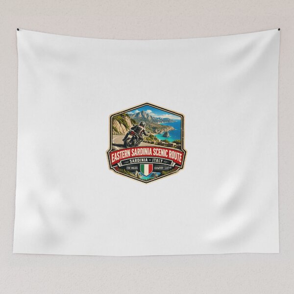 Item preview, Eastern Sardinia Scenic Route Italy Motorcycle Rider Adventure designed and sold by Star3NowForMe.