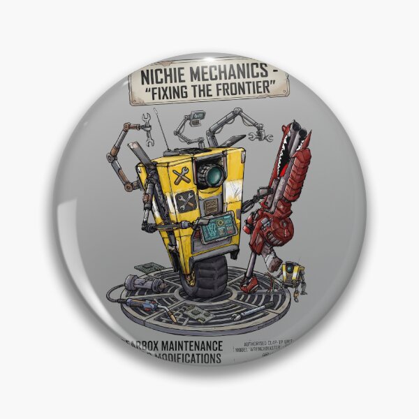 Item preview, Claptrap Robot with Big Gun Art-45 designed and sold by JoshuaSoujon.