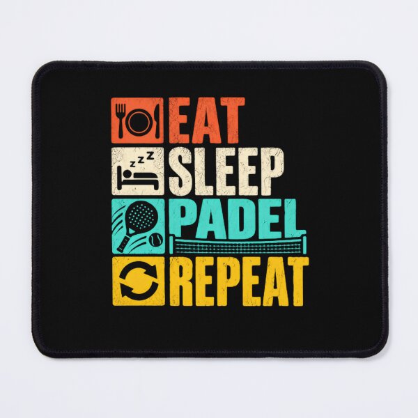 Item preview, Eat Sleep Padel Repeat Padel Player Sports Lover designed and sold by JonesFlora2025.