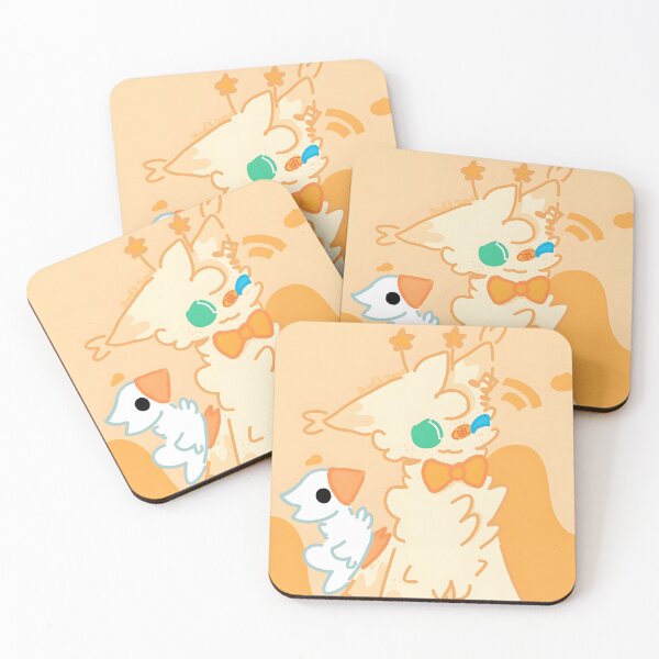 Item preview, Whimsical Cat and Duck Duo Art designed and sold by J-Mindful.