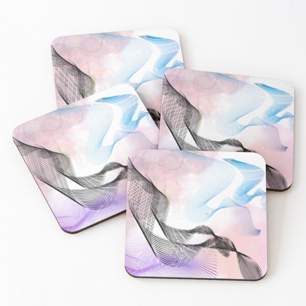 Item preview, Abstract wavy lines designed and sold by CurlyDoodle.